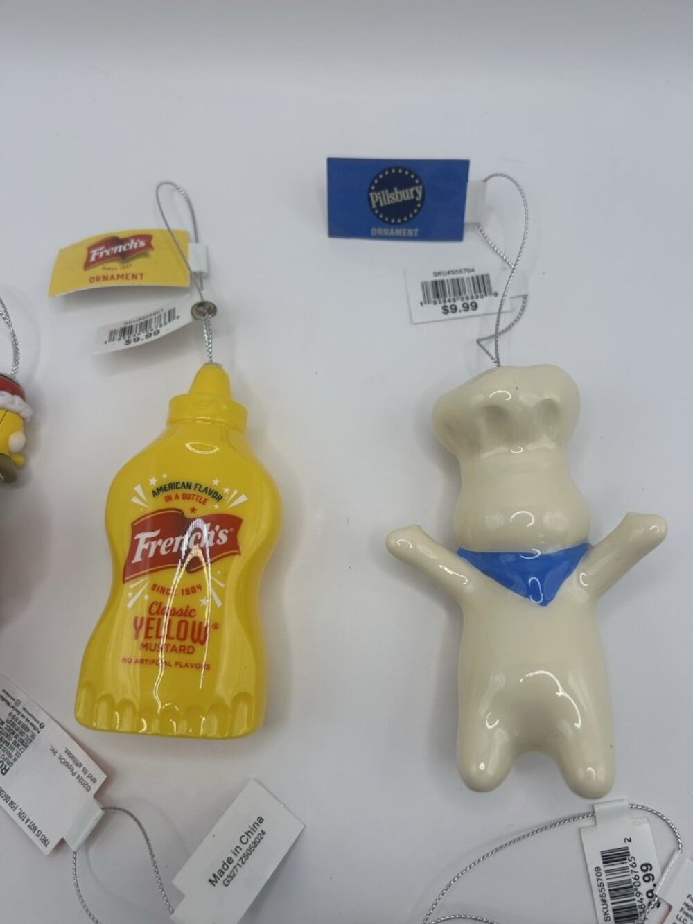 New 2024 French’s Mustard Doritos Pillsbury Dough Christmas Ornament Set Of 5 - Picture 7 of 9